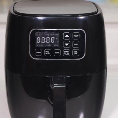 Digital control fast cooking air fryer